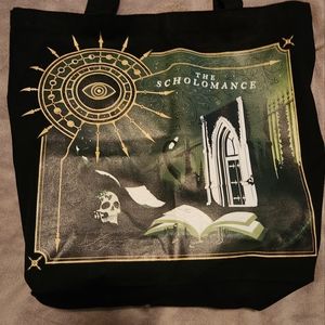 Illumicrate Scholomance Tote Bag 14” Deadly Education Naomi Novik Book Series
